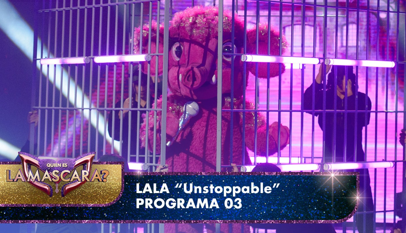 Lala se destacó cantando "Unstoppable" - Quién es la Máscara? - 2022 | Presentaciones