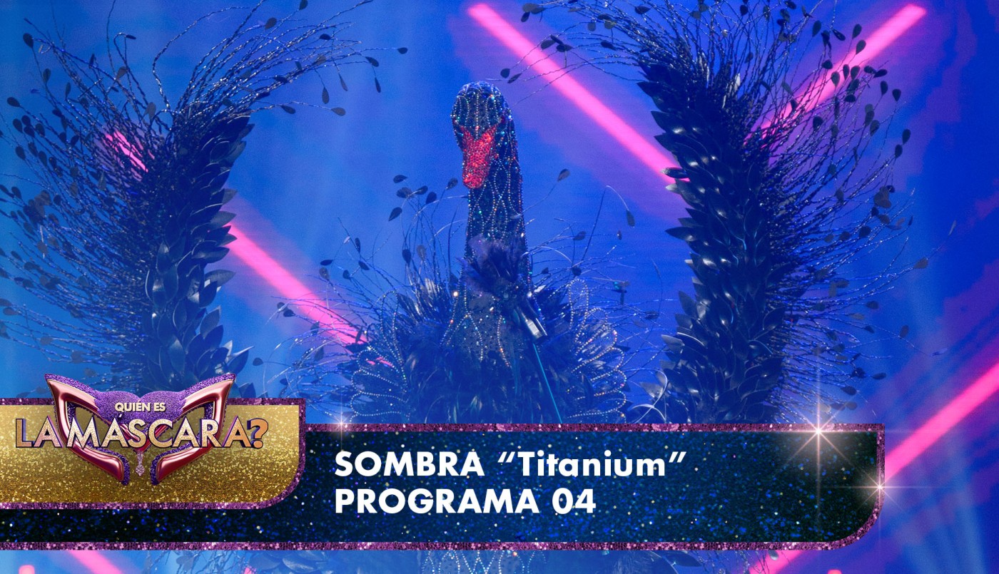 Sombra cantó "Titanium" - Quién es la Máscara? - 2022 | Presentaciones