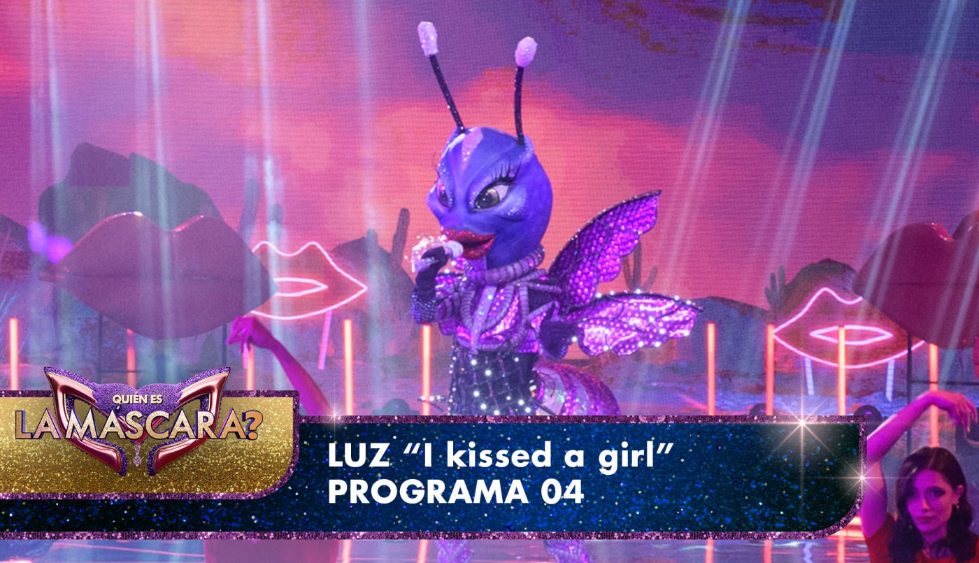 Luz interpretó "I kissed a girl" - Quién es la Máscara? - 2022 | Presentaciones