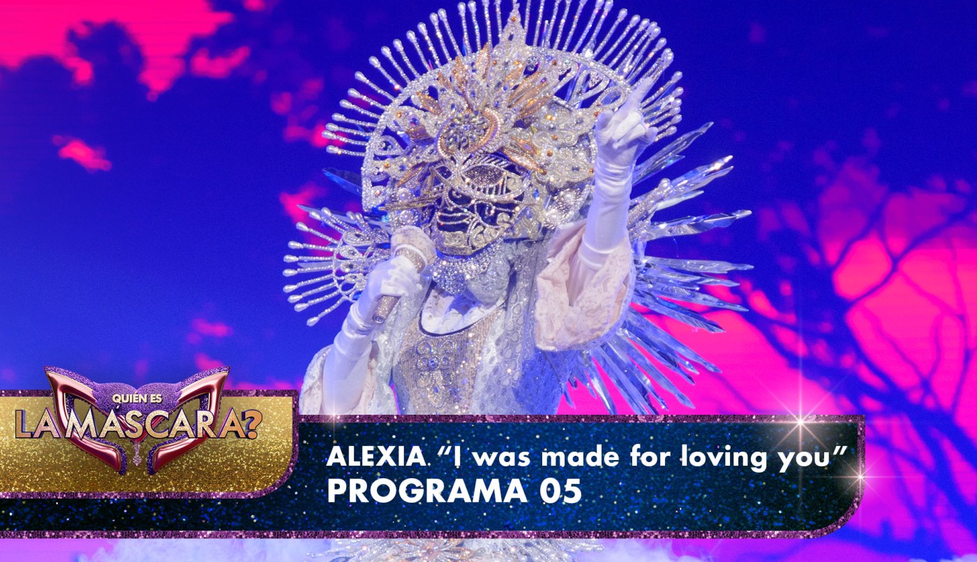Alexia cantó "I was made for lovin' you" - Quién es la Máscara? - 2022 | Presentaciones