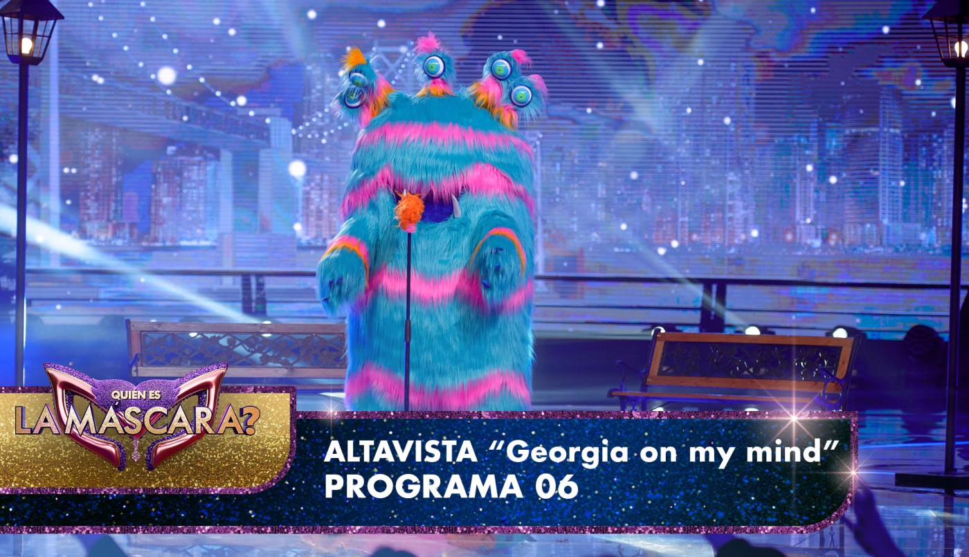 Altavista deslumbró con "Georgia on my mind" - Quién es la Máscara? - 2022 | Presentaciones