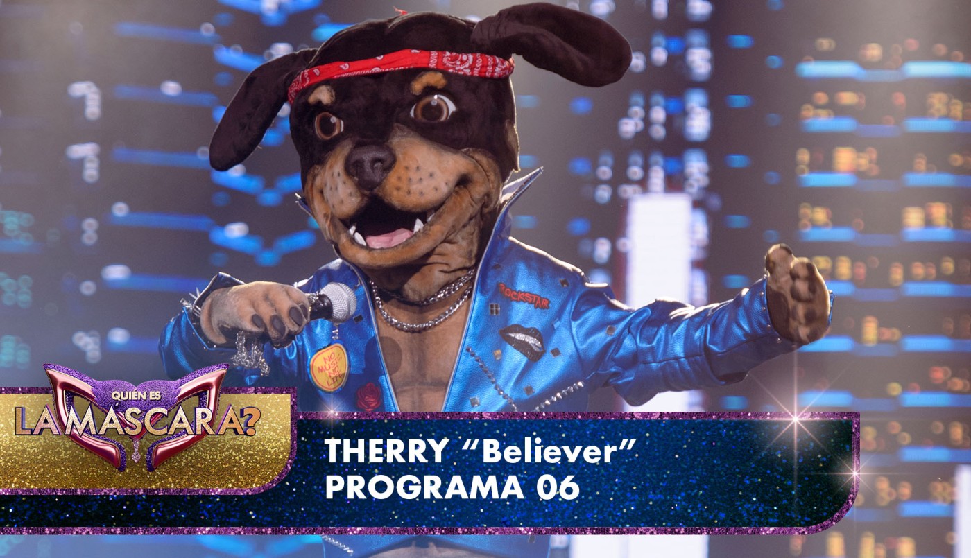 Therry lo dio todo con “Believer” - Quién es la Máscara? - 2022 | Presentaciones