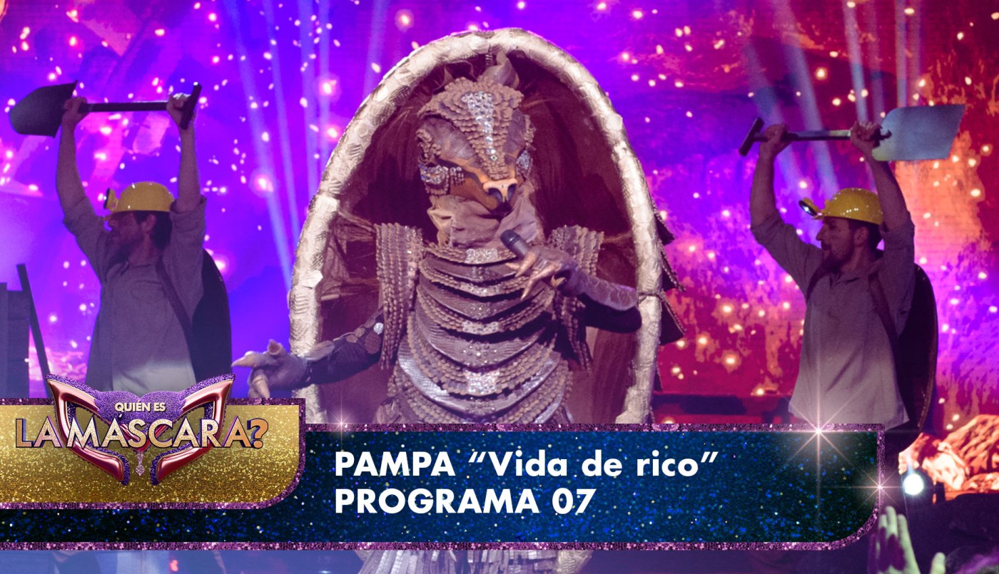 Pampa interpretó "Vida de rico" - Quién es la Máscara? - 2022 | Presentaciones