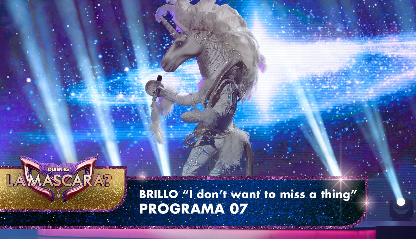 Brillo se lució con "I don't want to miss a thing" - Quién es la Máscara? - 2022 | Presentaciones