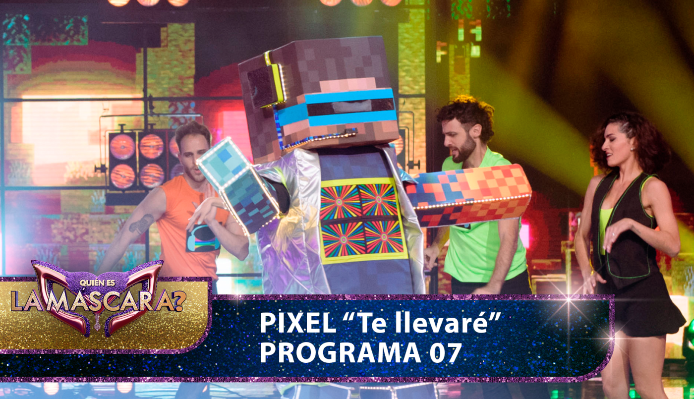 Pixel cantó "Te llevaré" - Quién es la Máscara? - 2022 | Presentaciones