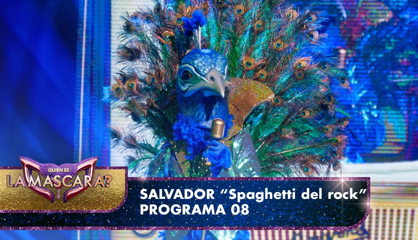 Salvador brilló al interpretar "Spaghetti del rock" - Quién es la Máscara? - 2022 | Presentaciones