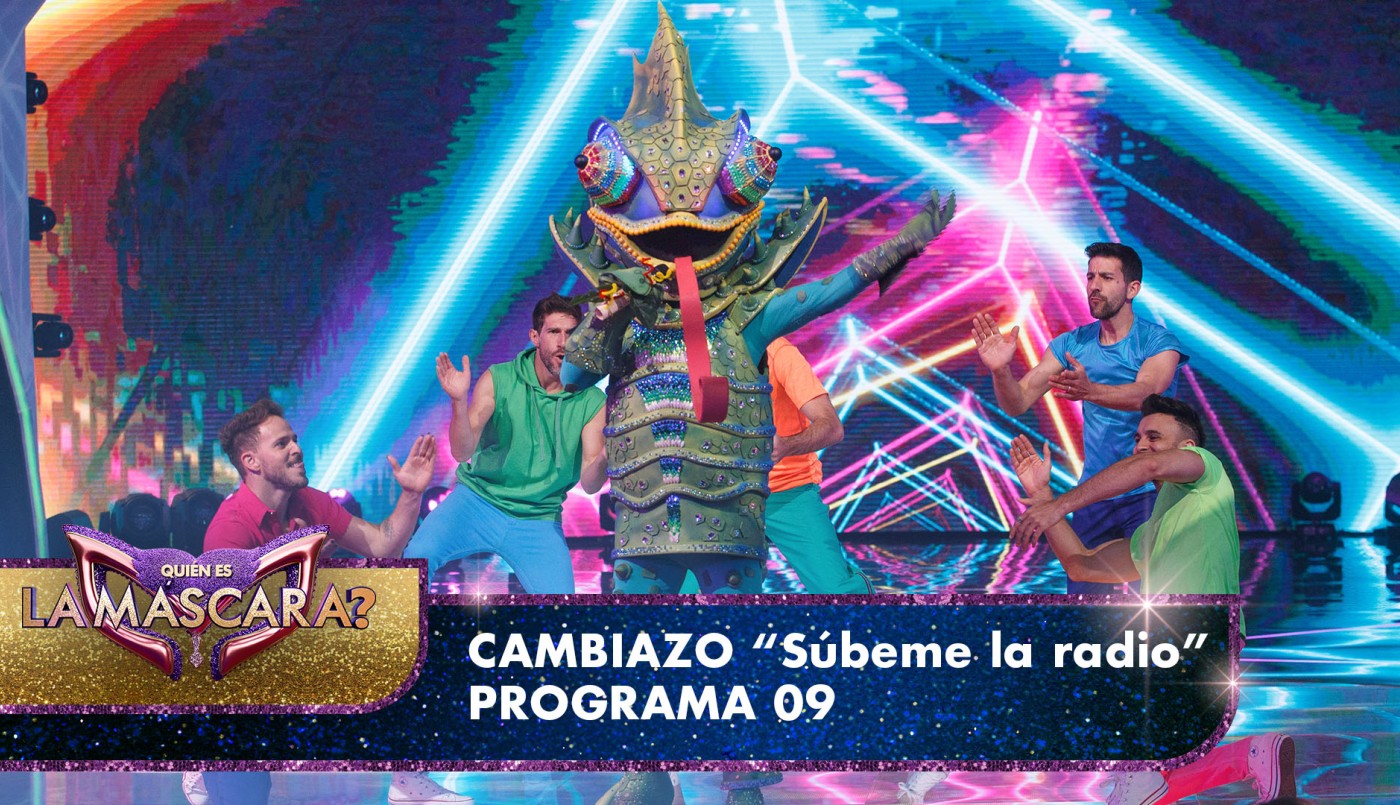 Cambiazo nos hizo bailar con "Súbeme la radio" - Quién es la Máscara? - 2022 | Presentaciones