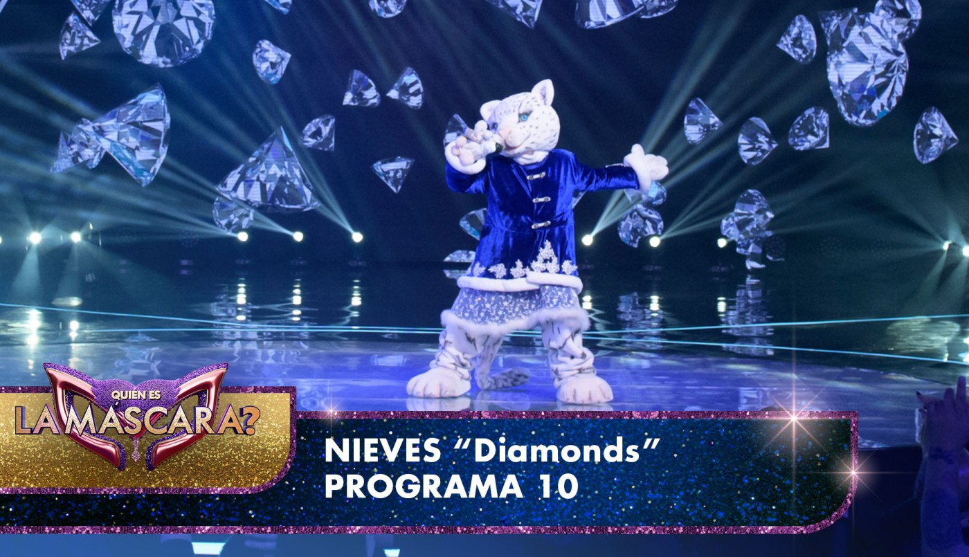 Nieves brilló con "Diamonds" - Quién es la Máscara? - 2022 | Presentaciones