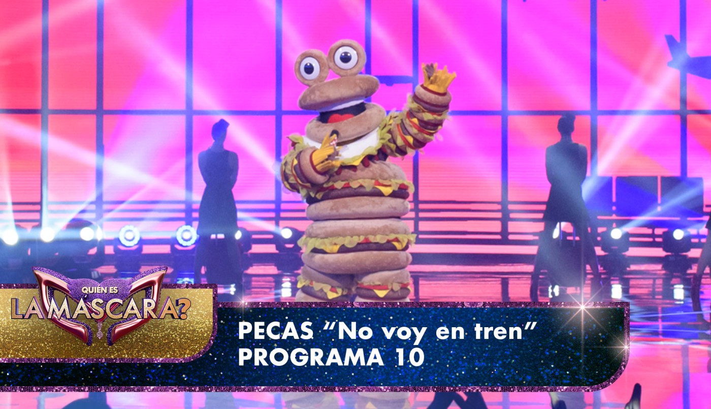 Pecas rocanroleó con "No voy en tren" - Quién es la Máscara? - 2022 | Presentaciones