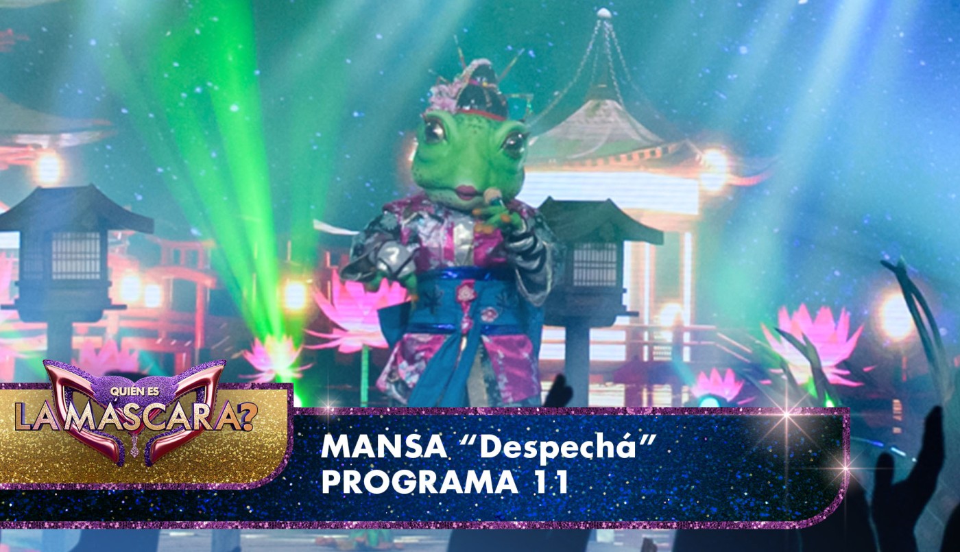 Mansa debutó cantando "Despechá" - Quién es la Máscara? - 2022 | Presentaciones