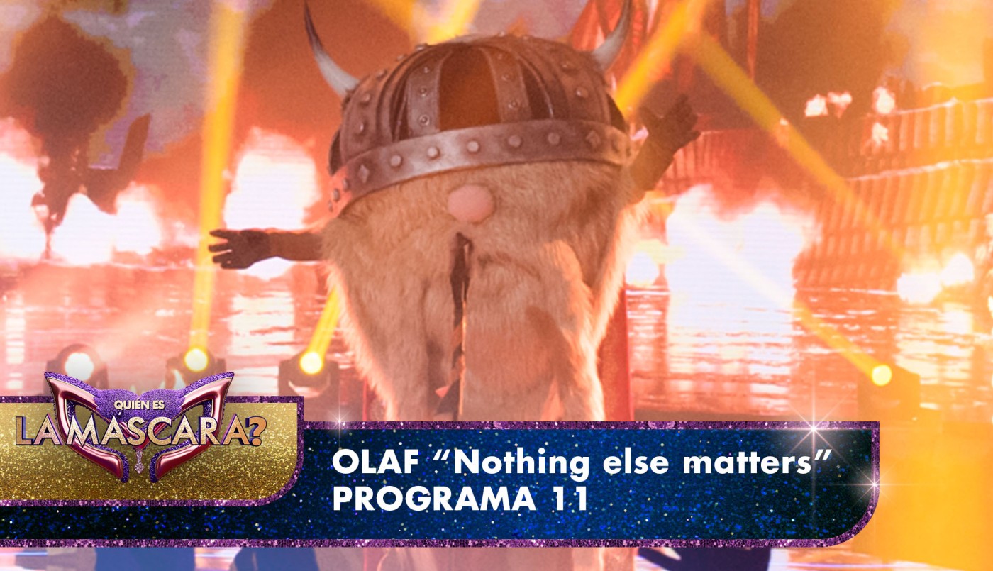 Olaf la rompió con "Nothing else matters" - Quién es la Máscara? - 2022 | Presentaciones
