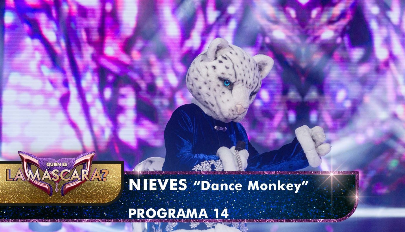 Nieves brilló con "Dance Monkey" - Quién es la Máscara? - 2022 | Presentaciones