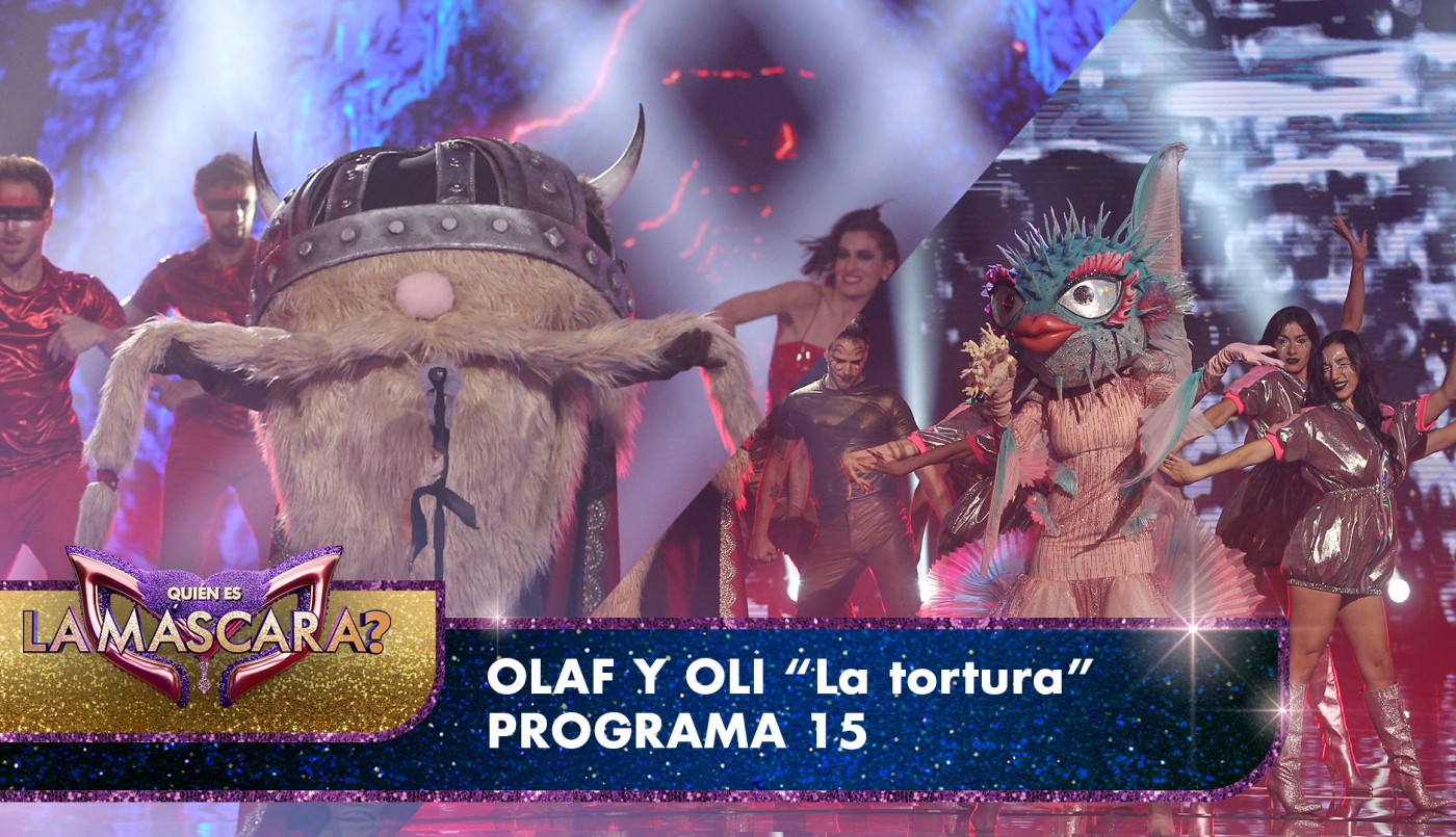 Olaf y Oli dejaron todo con "La tortura" - Quién es la Máscara? - 2022 | Presentaciones