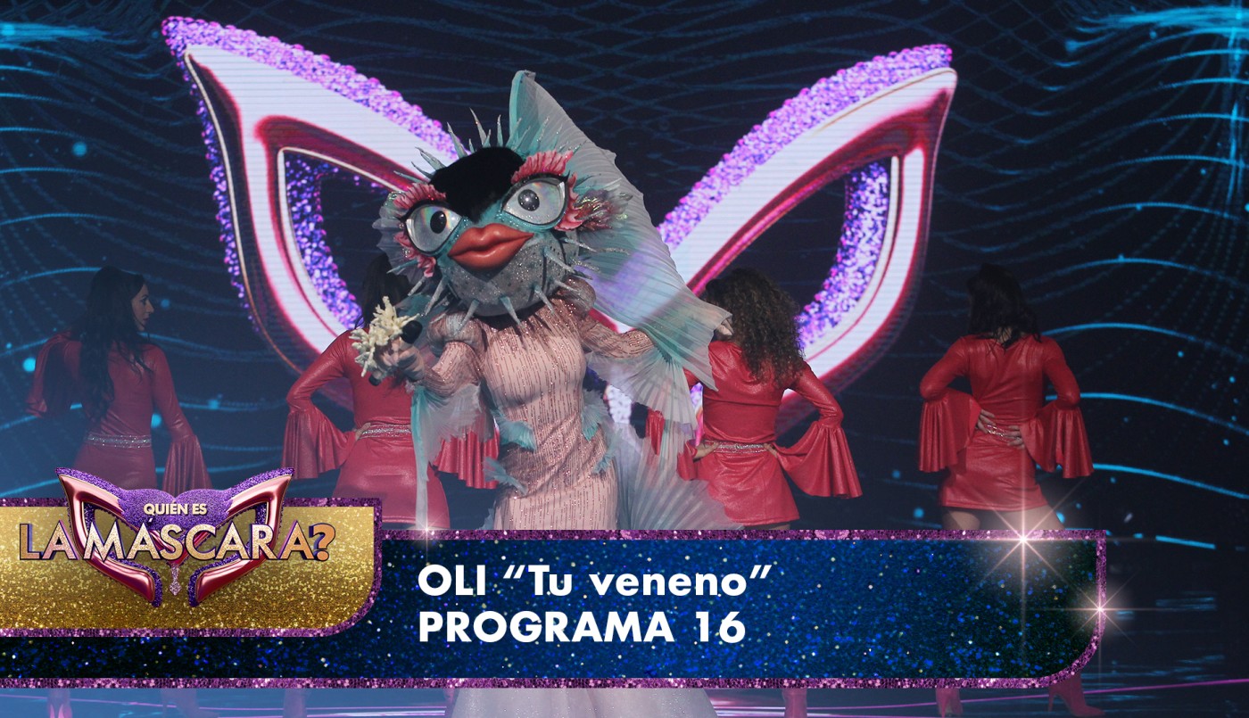 Oli se animó a cantar "Tu veneno" - Quién es la Máscara? - 2022 | Presentaciones
