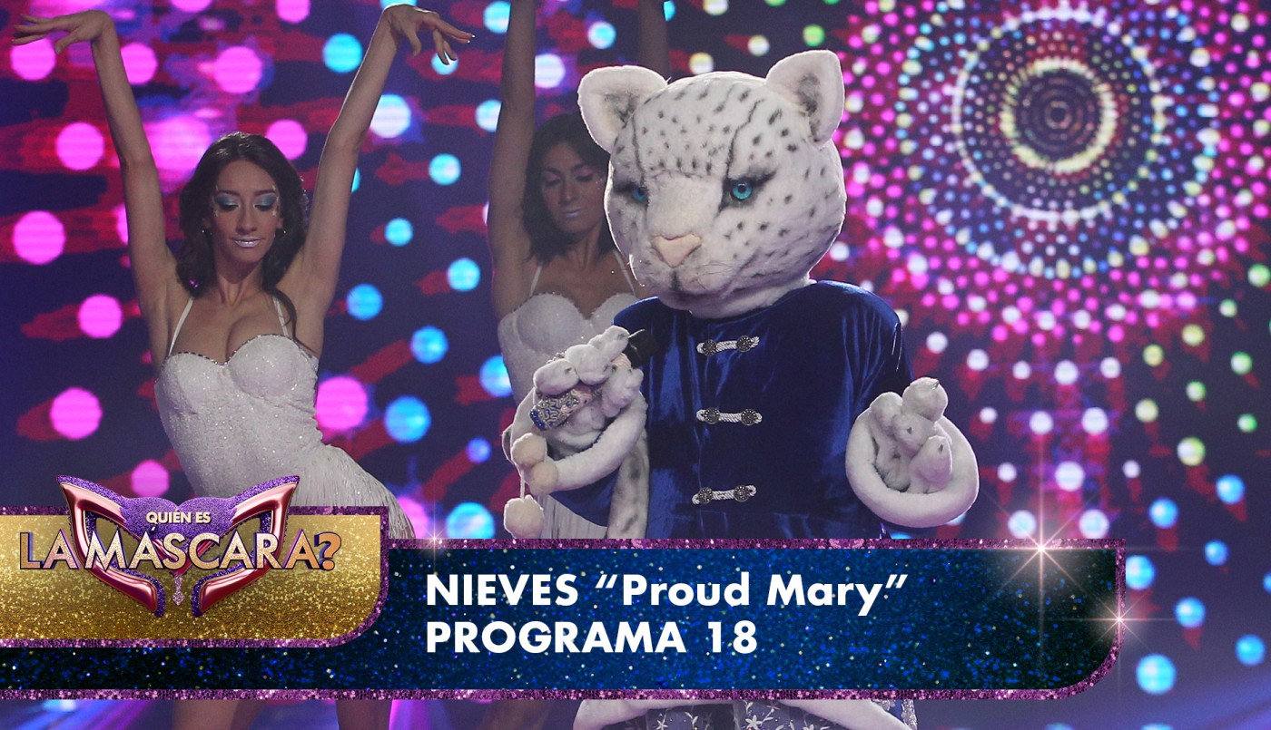 Nieves lo dio todo con "Proud Mary" - Quién es la Máscara? - 2022 | Presentaciones