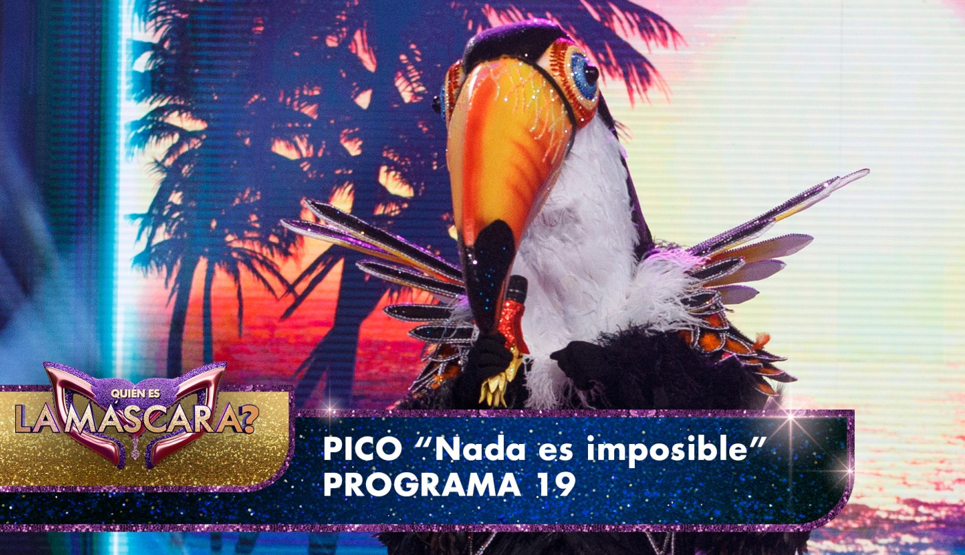 Pico interpretó “Nada es imposible” - Quién es la Máscara? - 2022 | Presentaciones