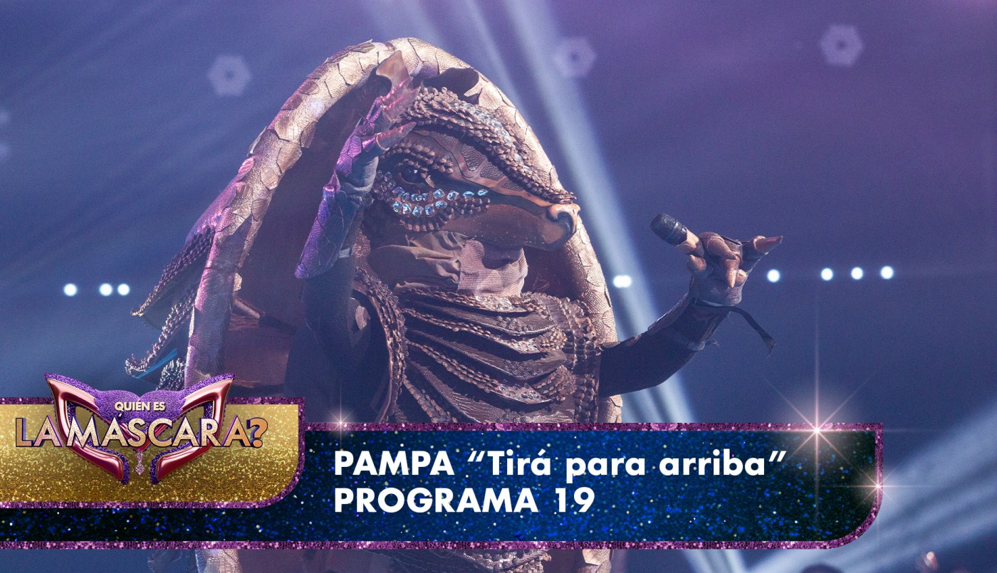 Pampa cantó “Tirá para arriba” - Quién es la Máscara? - 2022 | Presentaciones