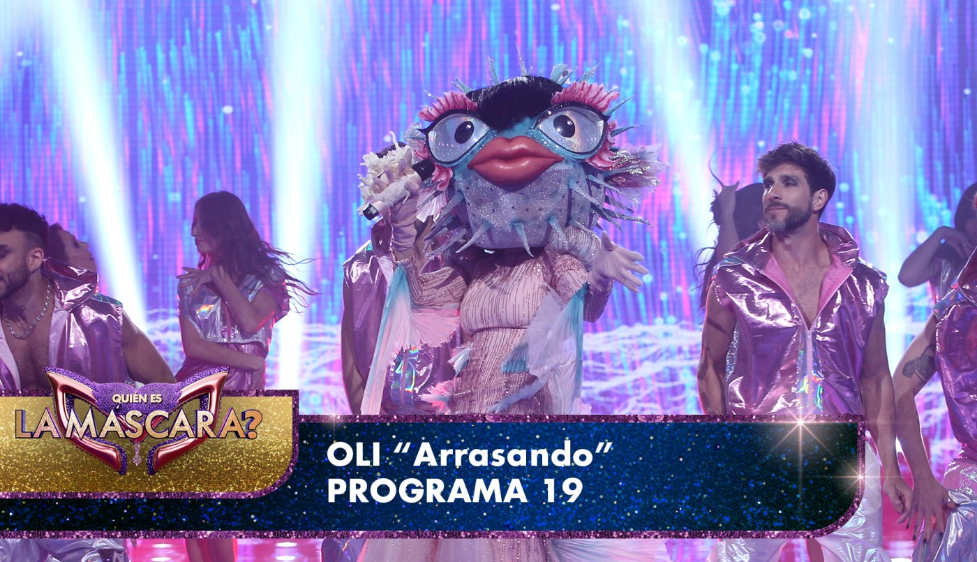 Oli lo dio todo con “Arrasando” - Quién es la Máscara? - 2022 | Presentaciones