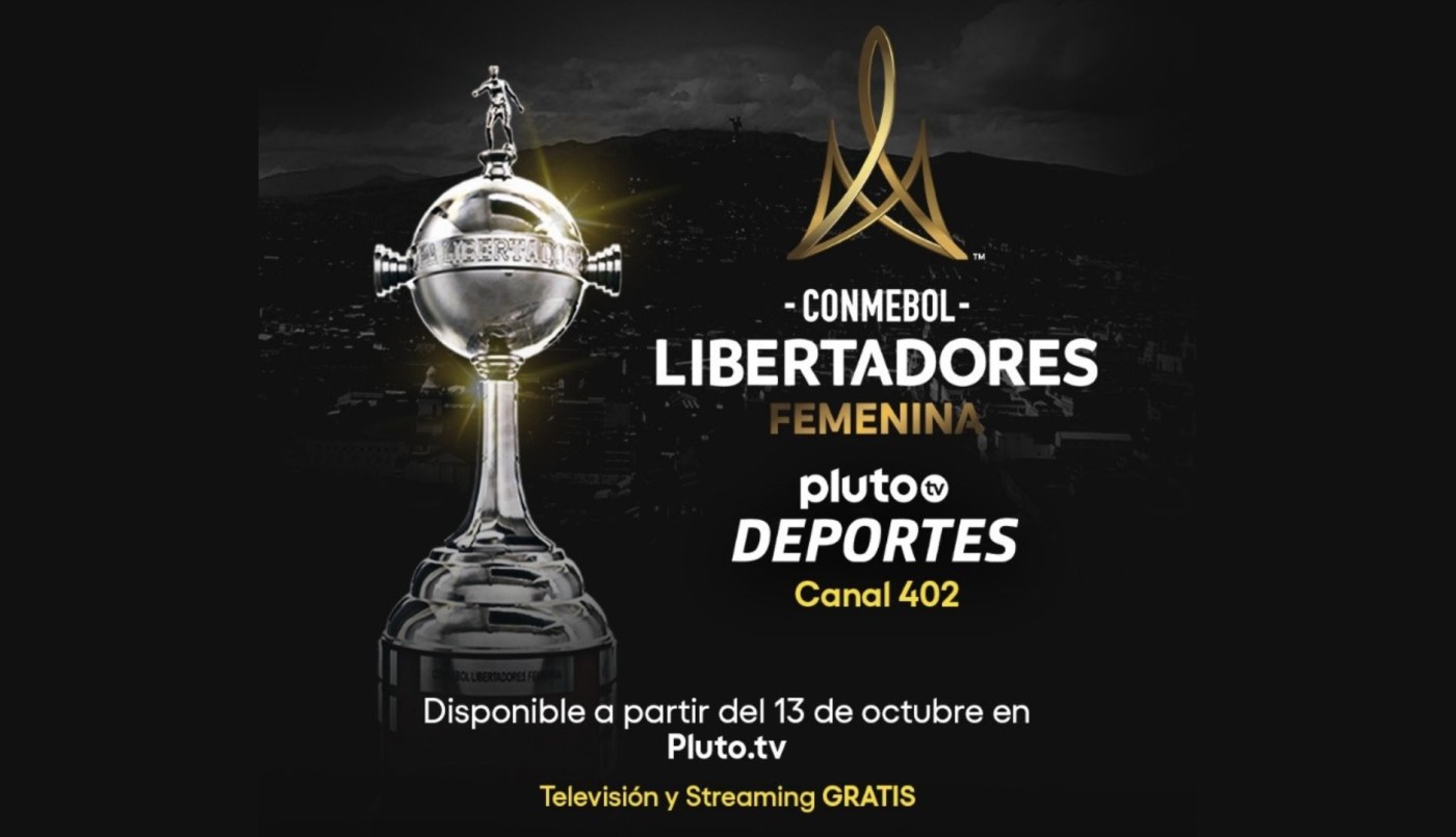 Pluto TV presenta los partidos para ver gratis la Conmebol Libertadores Femenina | Novedades