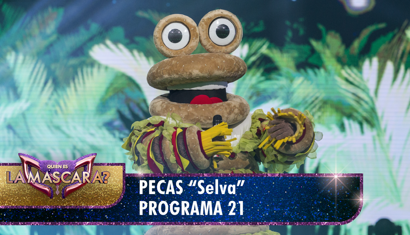 Pecas lo dio todo con "Selva" - Quién es la Máscara? - 2022 | Presentaciones