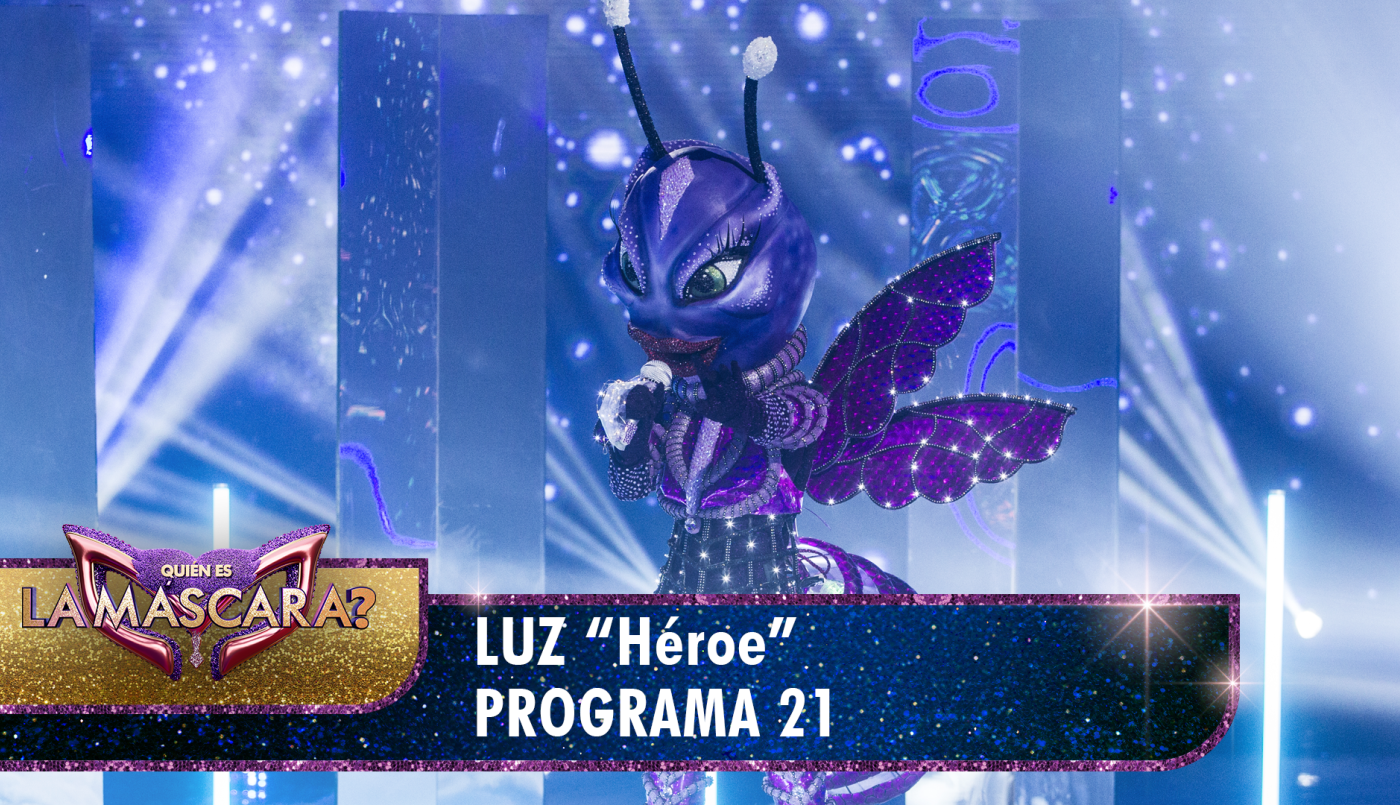 Luz cantó "Héroe" - Quién es la Máscara? - 2022 | Presentaciones