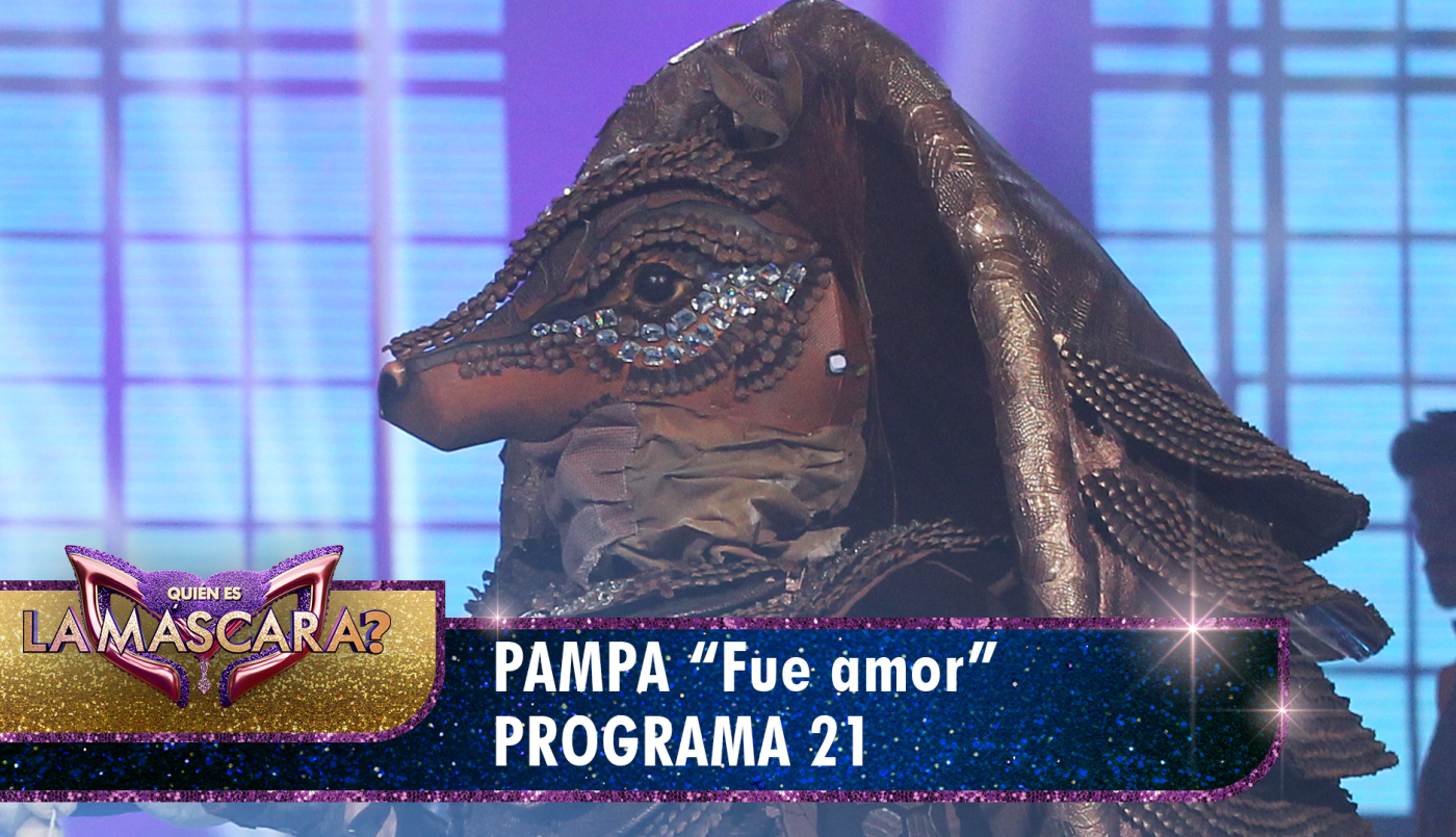 Pampa nos emocionó con "Fue amor" - Quién es la Máscara? - 2022 | Presentaciones