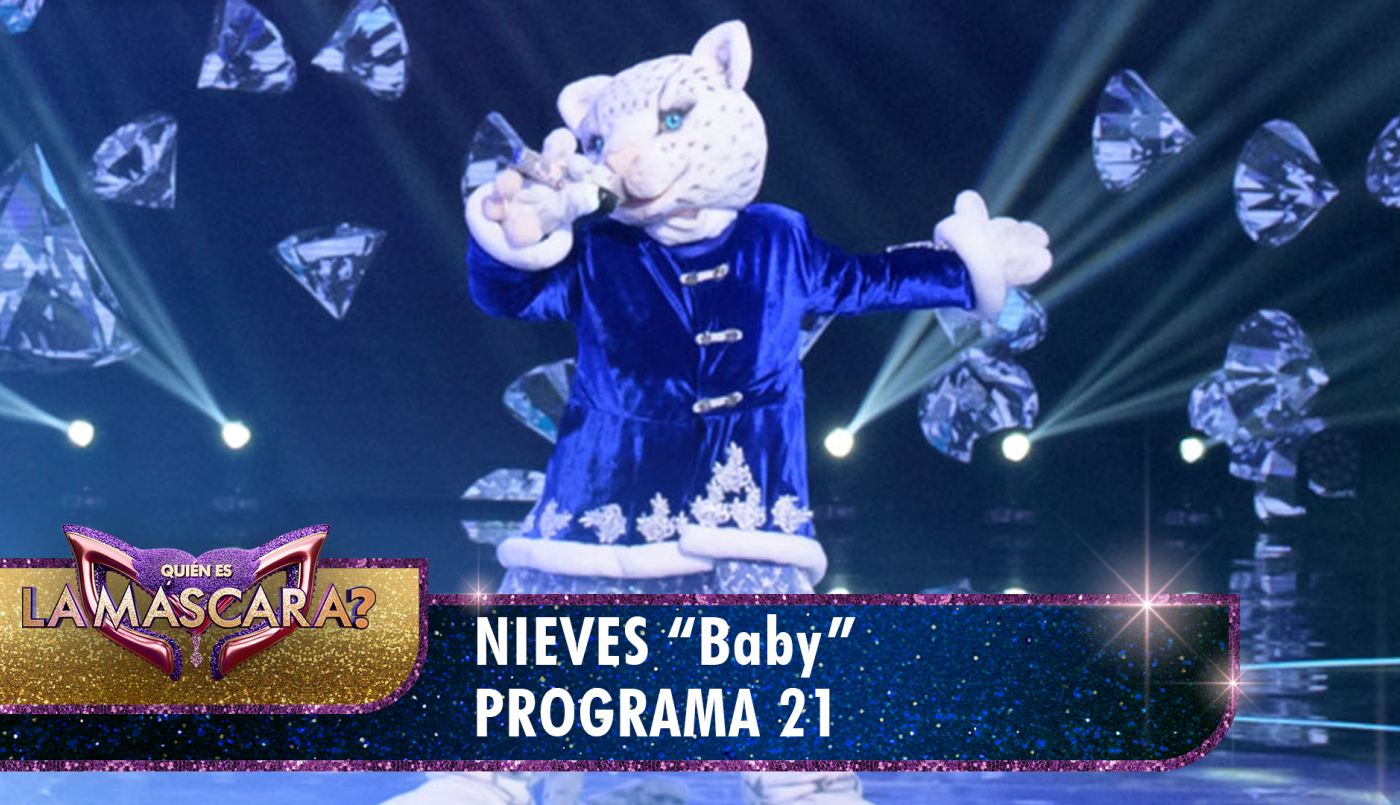 Nieves brilló con "Baby" - Quién es la Máscara? - 2022 | Presentaciones