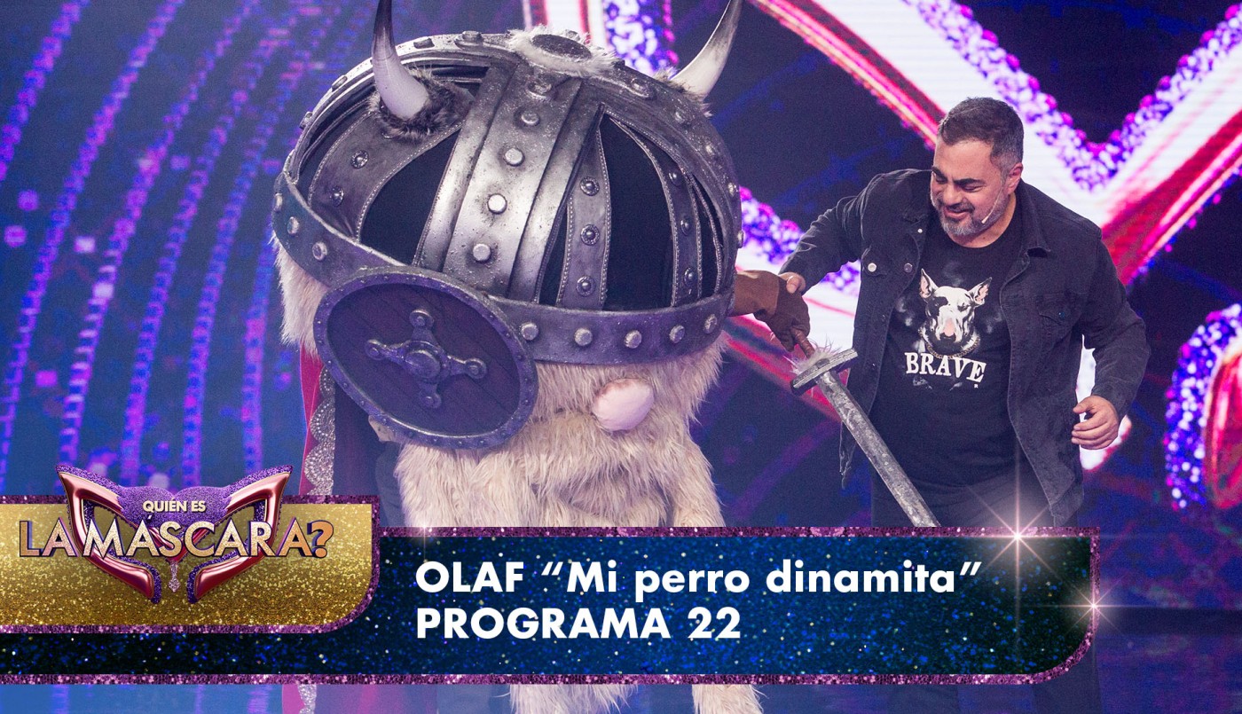 Olaf rocanroleó con “Mi perro dinamita” - Quién es la Máscara? - 2022 | Presentaciones