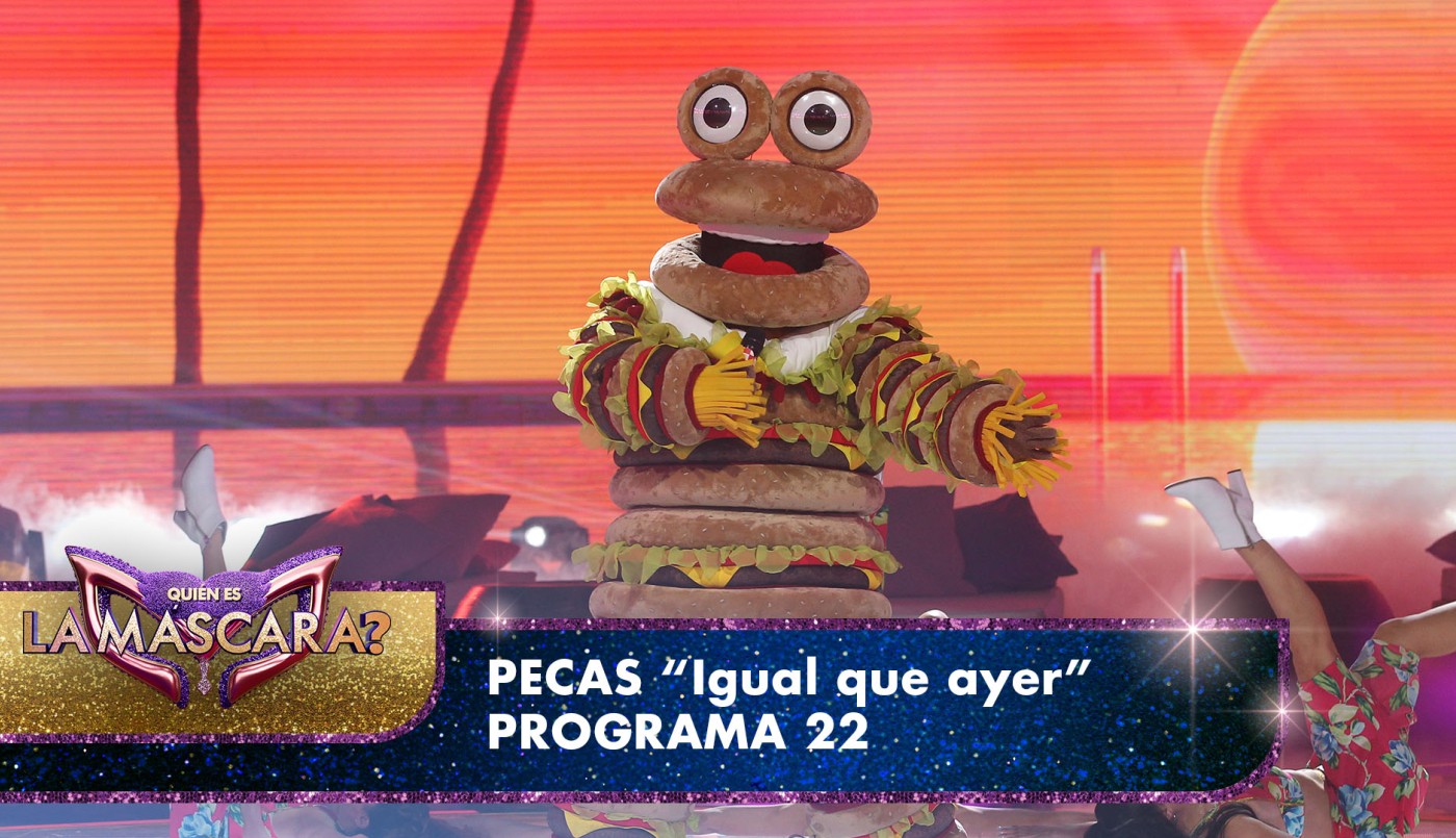 Pecas anunció que está “Igual que ayer” - Quién es la Máscara? - 2022 | Presentaciones