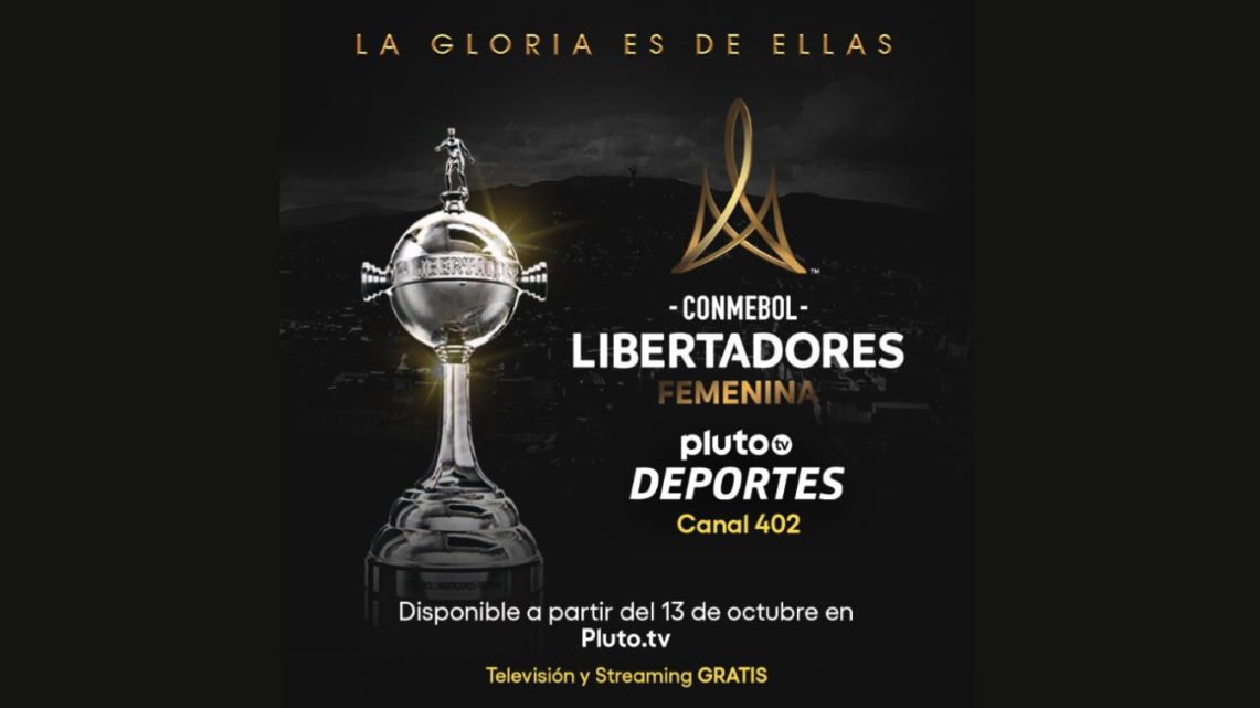 A partir de mañana Pluto TV transmite gratis la Conmebol Libertadores Femenina | Deportes