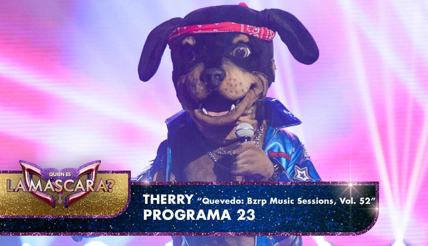 Therry se animó a la "Quevedo: Bzrp Music Sessions, Vol. 52" - Quién es la Máscara? - 2022 | Presentaciones