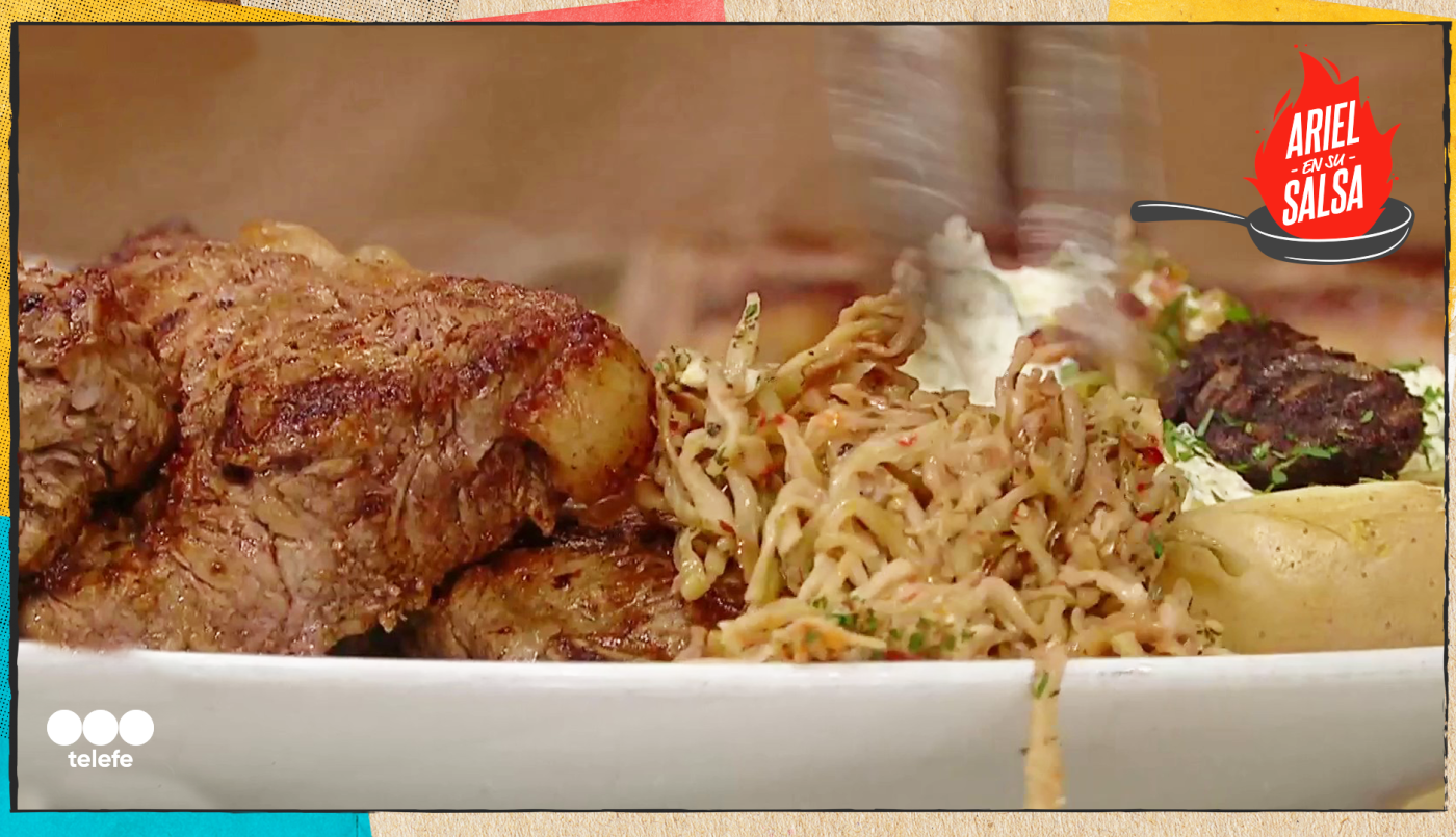 Receta de Asado americano marinado con tomillo, ajo, jengibre, comino y ralladura de limón | Recetas