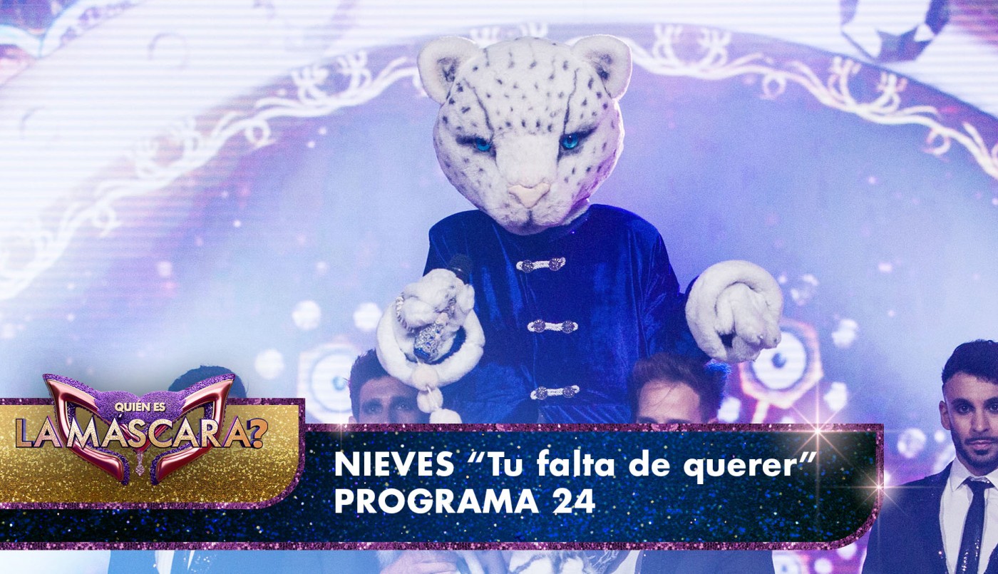 Nieves dijo adiós con "Tu falta de querer" - Quién es la Máscara? - 2022 | Presentaciones