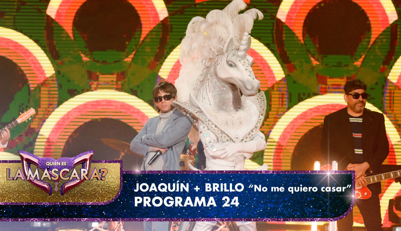 Brillo y Joaquín Levinton cantaron "Yo no me quiero casar, ¿y usted?" - Quién es la Máscara? - 2022 | Presentaciones