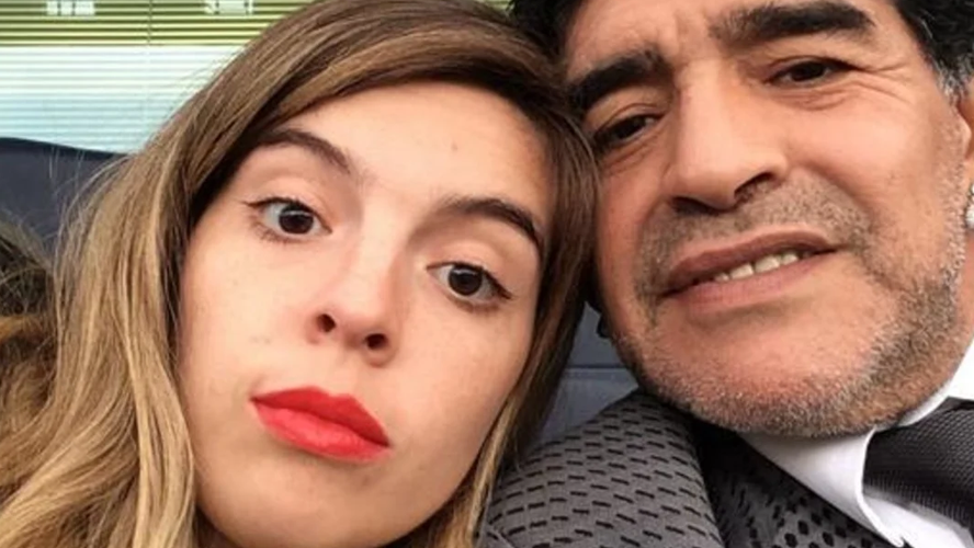 Dalma Maradona estalló en furia cuando la acusaron de borrar fotos de las redes de su papá | Espectáculos