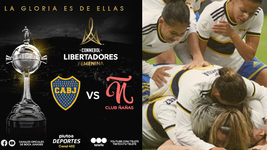 Boca vs. Club Nanas por la Conmebol Libertadores Femenina | Deportes
