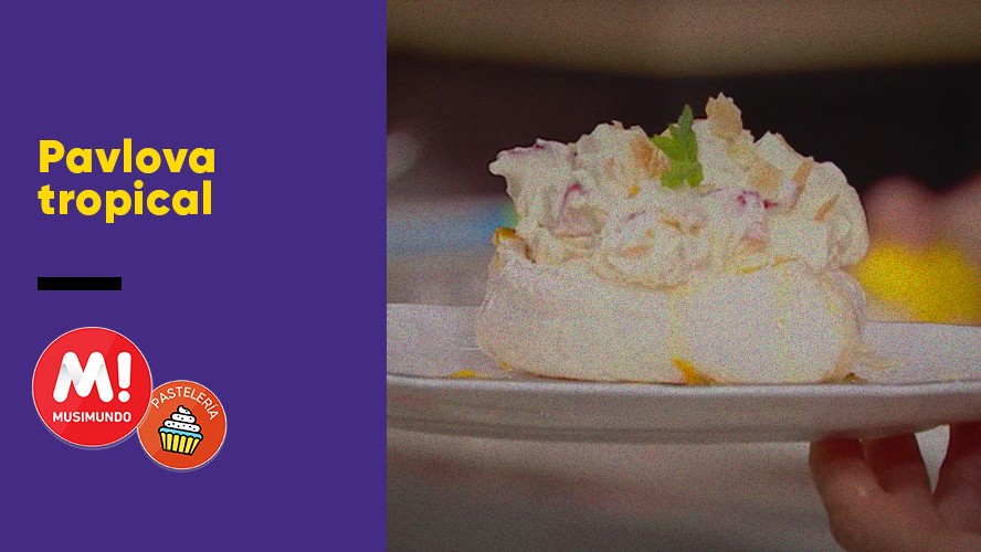 Pavlova con frutas y crema | Tips de cocina