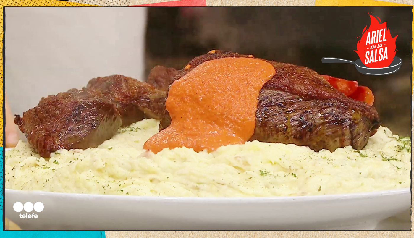 Receta de Picaña rellena con croutones y pasta de tapenade con manteca | Recetas