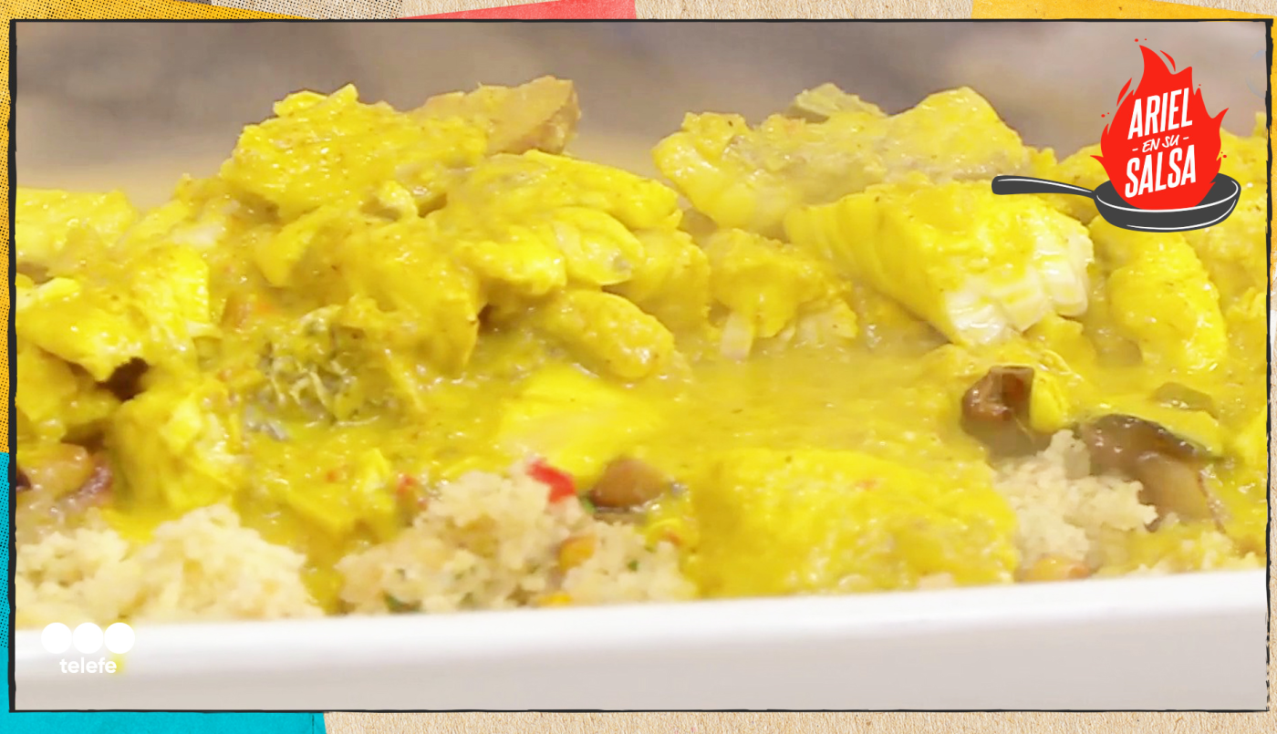Receta de Corvina con costra y cous cous con lentejas | Recetas