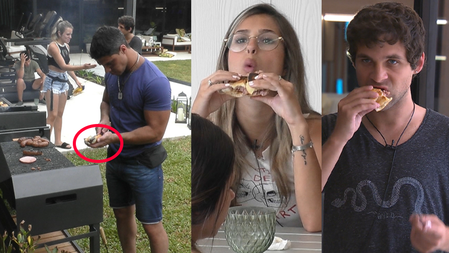 Santiago Del Moro le regaló choripanes a los jugadores de Gran Hermano | Mejores momentos