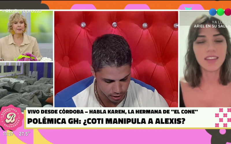 ¿Coti manipula al Cone? La palabra de la hermana de Alexis | Mejores Momentos