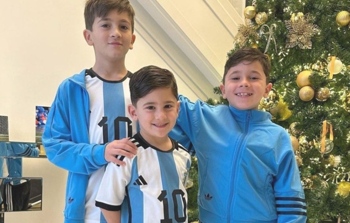 "Allá vamos Qatar": el tierno posteo de los hijos de Messi antes de viajar al Mundial | Espectáculos