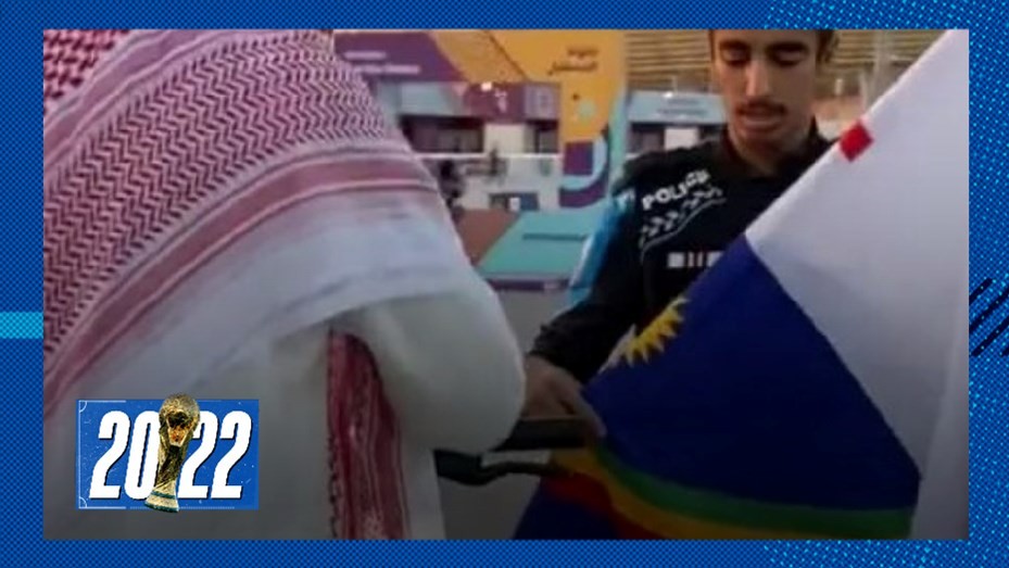 La policía de Qatar confundió una bandera de Brasil con la del Orgullo Gay | Novedades