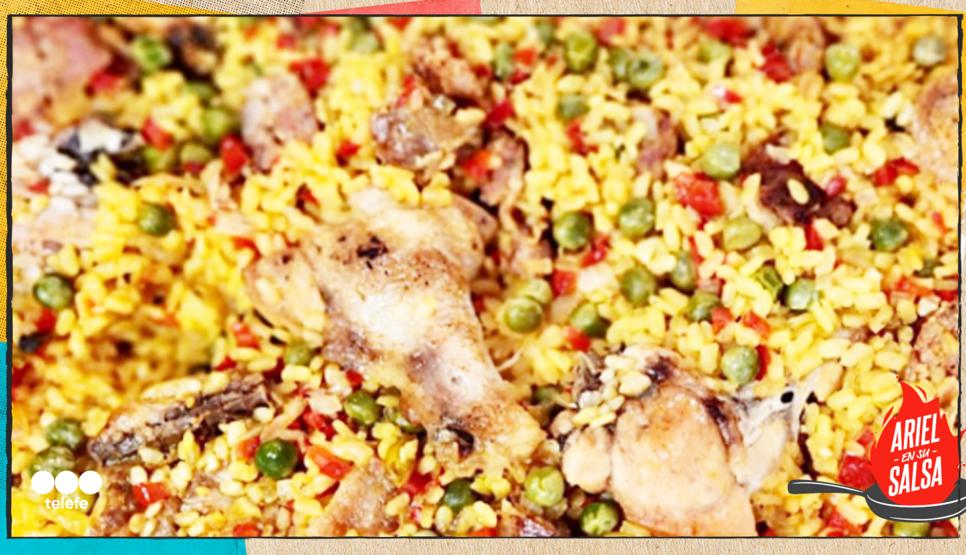 Receta de Paella de pollo y espárragos | Recetas