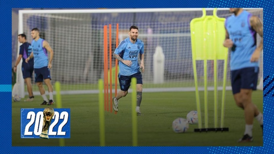 Pensando en México: Messi hizo kinesiología pero entrenó con sus compañeros | Novedades