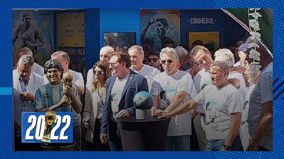 A dos años de su muerte, los campeones del mundo homenajearon a Maradona en Qatar | Novedades