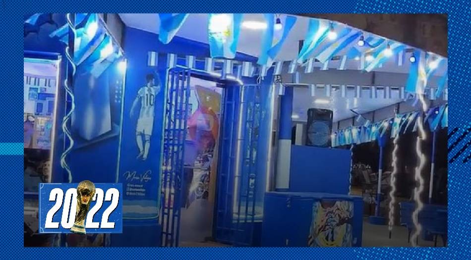 "El kiosko del Mundial": es de Córdoba y convirtió su local en un templo | Novedades
