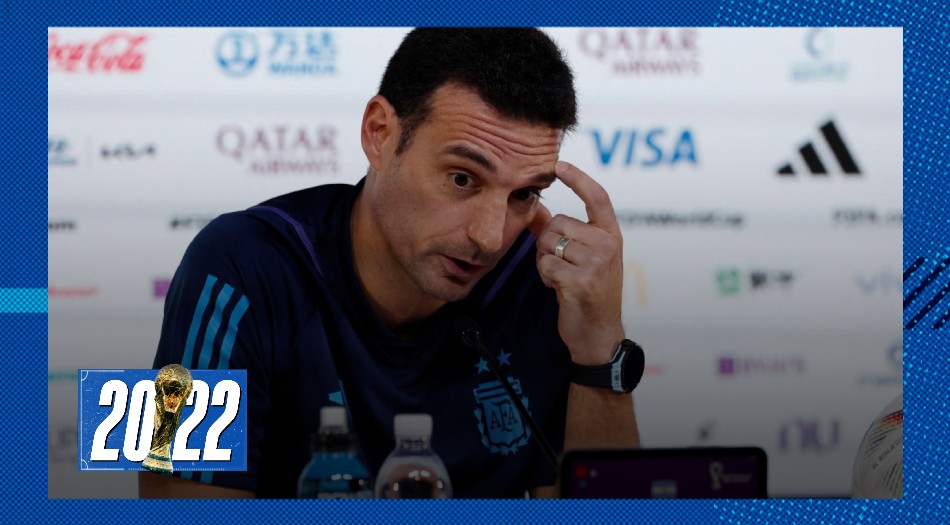 Scaloni: "Estamos satisfechos y vamos a dar pelea, pero no somos candidatos" | Novedades