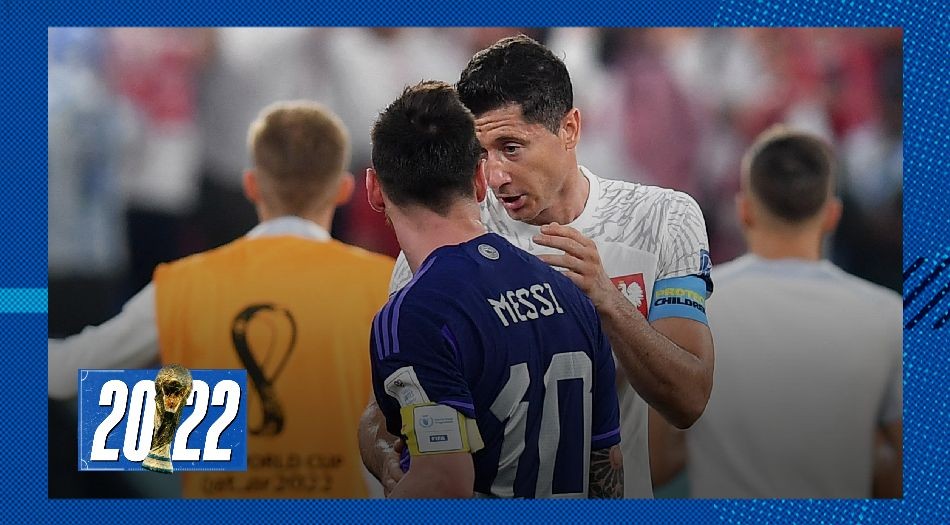 El cruce picante entre Lionel Messi y Robert Lewandowski | Novedades