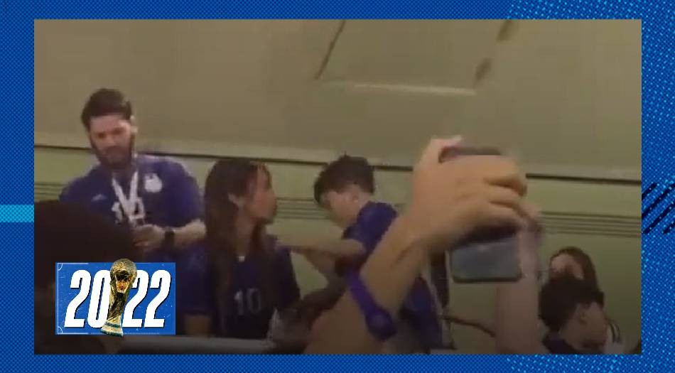 ¡Se calentó!: el reto viral de Anto Roccuzzo a Mateo Messi | Novedades